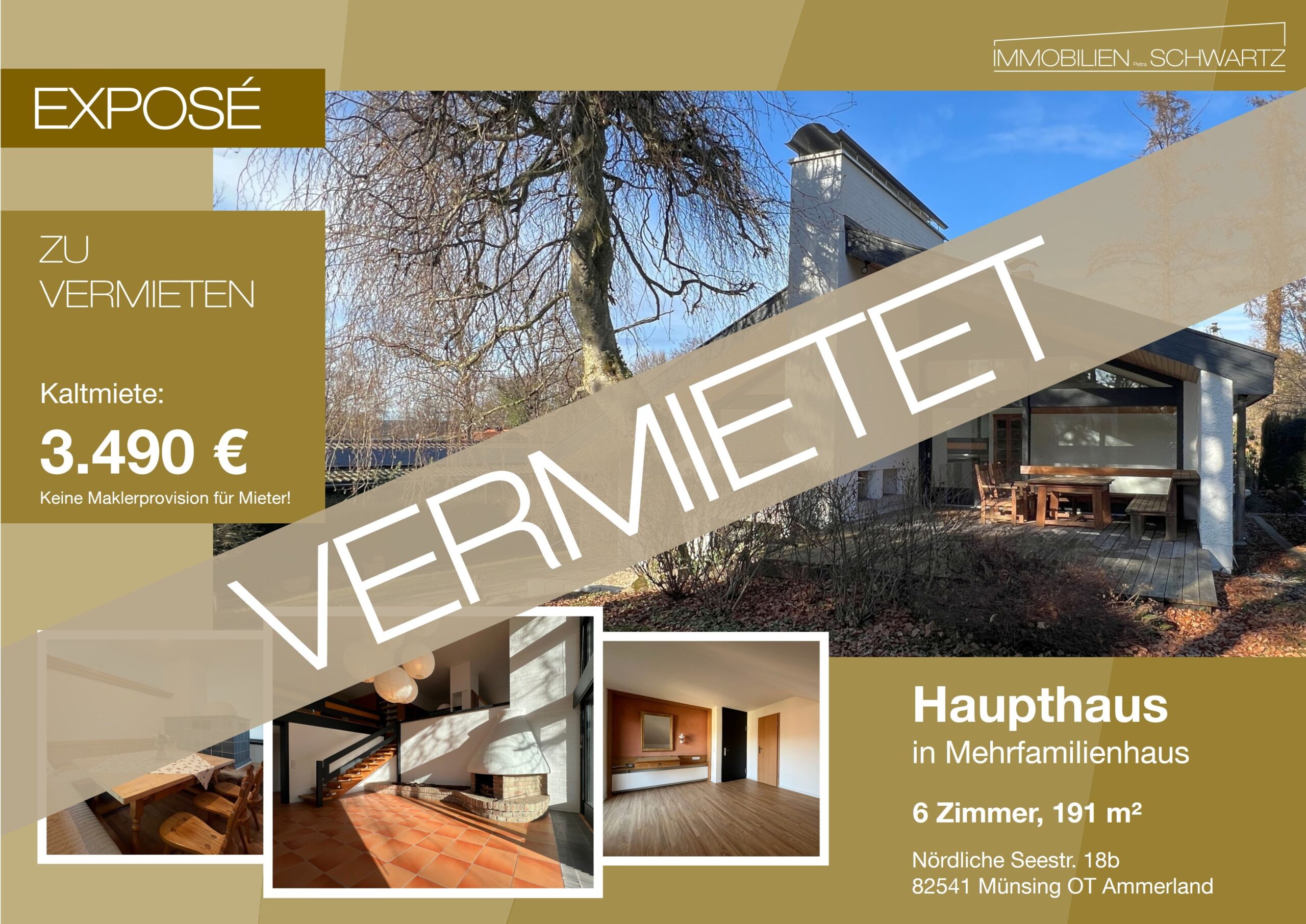 4-Zimmer - 107 m² Dachterrassenwohnung mit eigenem 267 m² Garten und Tiefgaragenstellplatz